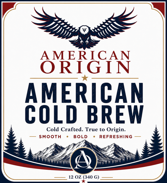 American Cold Brew Coffee 12 oz
