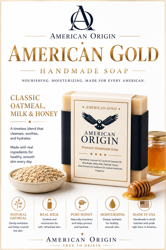 American Gold Body Wash 5 oz bar