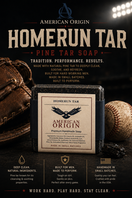 Homerun Tar Body Wash Soap bar 5 oz