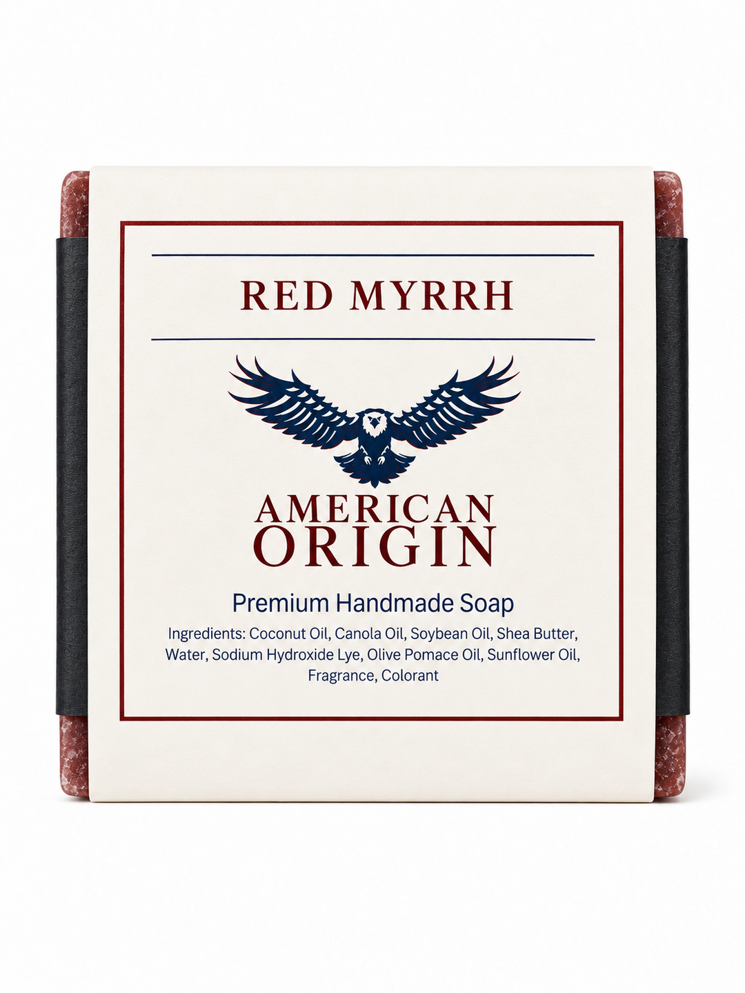 Red Myrrh Body Wash Soap Bar 5 oz