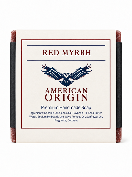 Red Myrrh Body Wash Soap Bar 5 oz